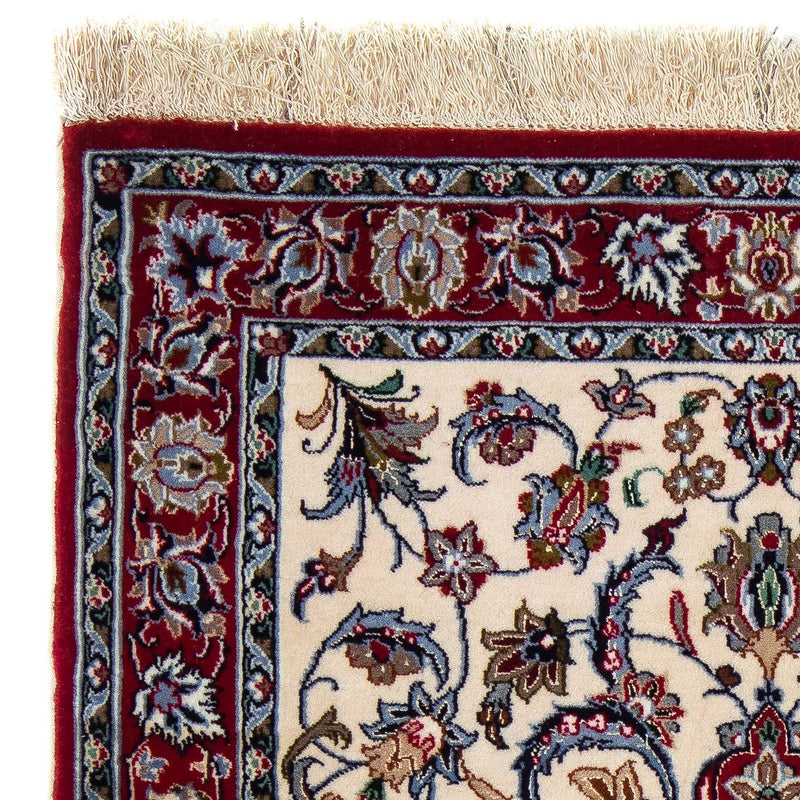 Dywan perski - Isfahan - Premium - 102 x 70 cm - ciemna czerwień