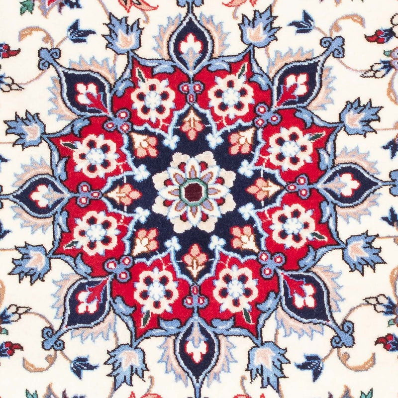 Dywan perski - Isfahan - Premium - 118 x 82 cm - beżowy