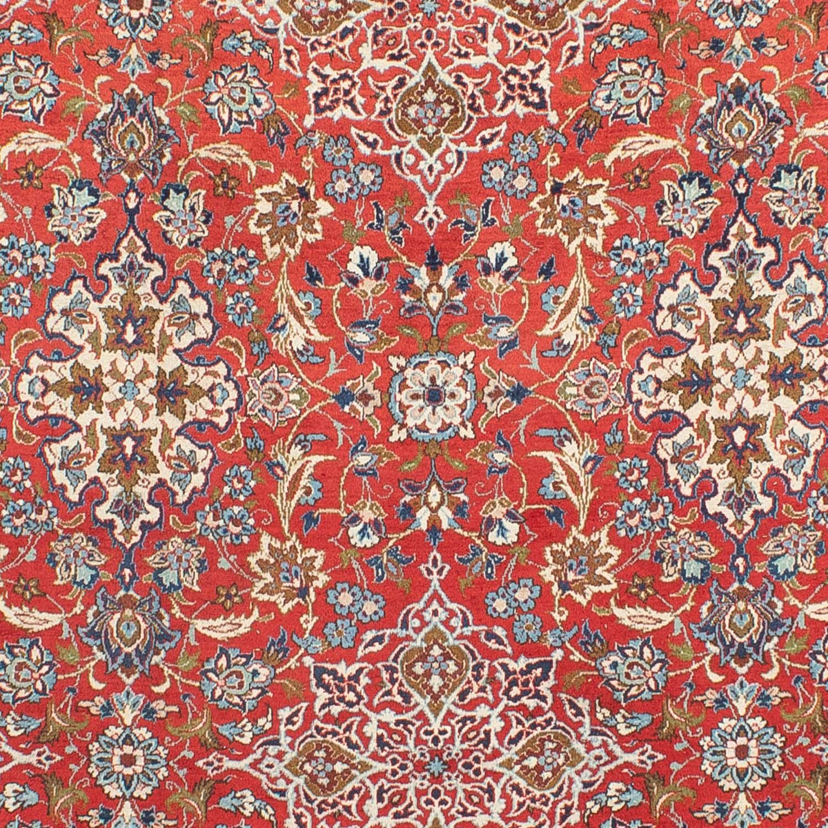 Dywan perski - Isfahan - Premium - 322 x 202 cm - czerwony