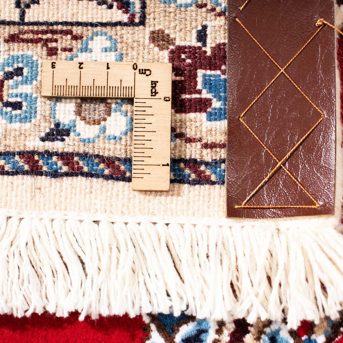 Dywan perski - Nain - Królewski - 240 x 165 cm - ciemna czerwień