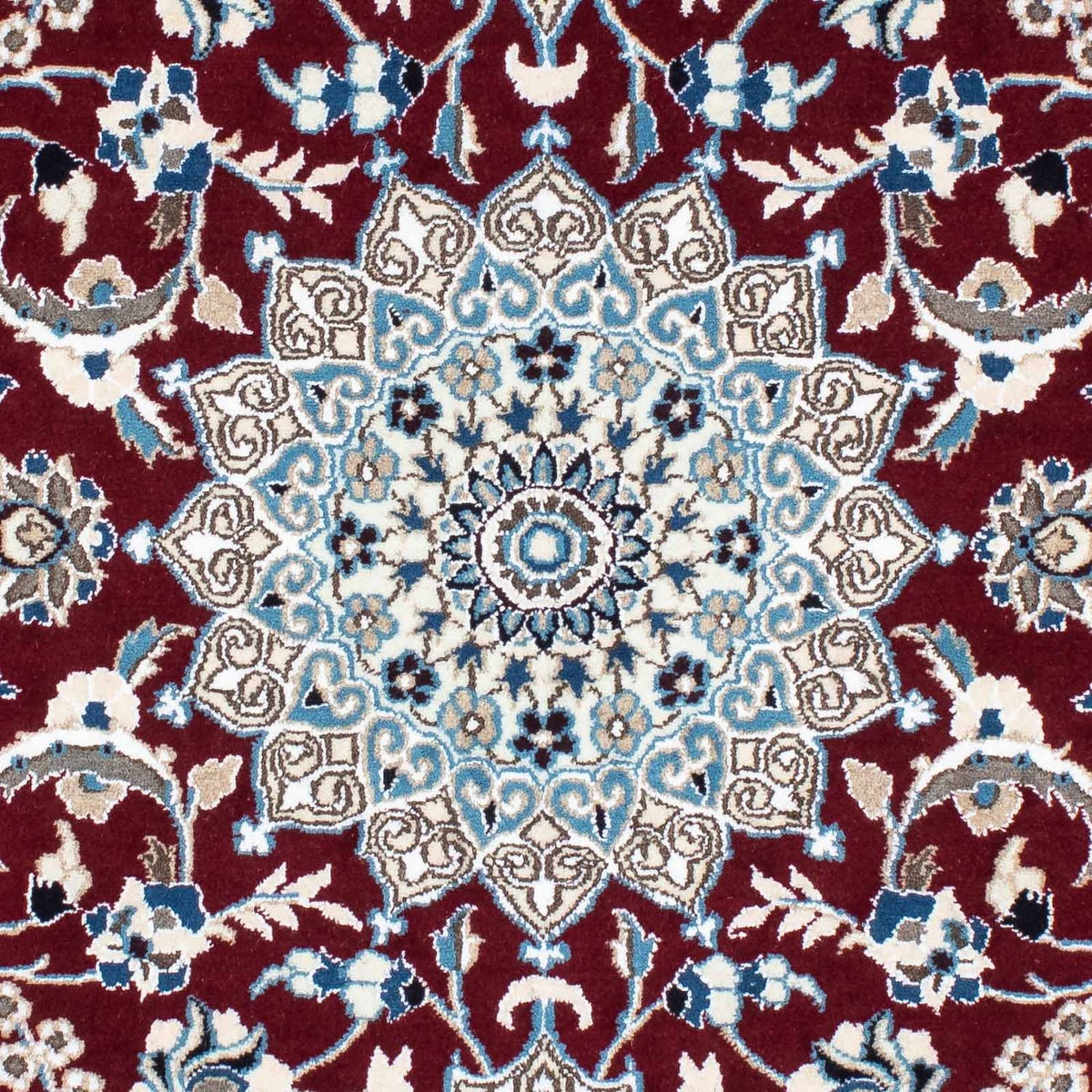 Biegacz Dywan perski - Nain - Królewski - 178 x 106 cm - ciemna czerwień