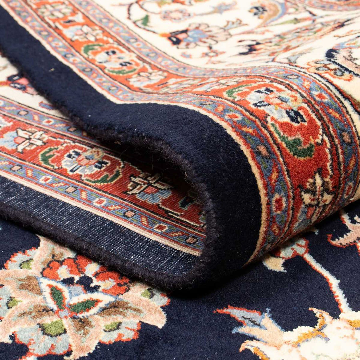 Dywan perski - Klasyczny - 335 x 246 cm - ciemnoniebieski