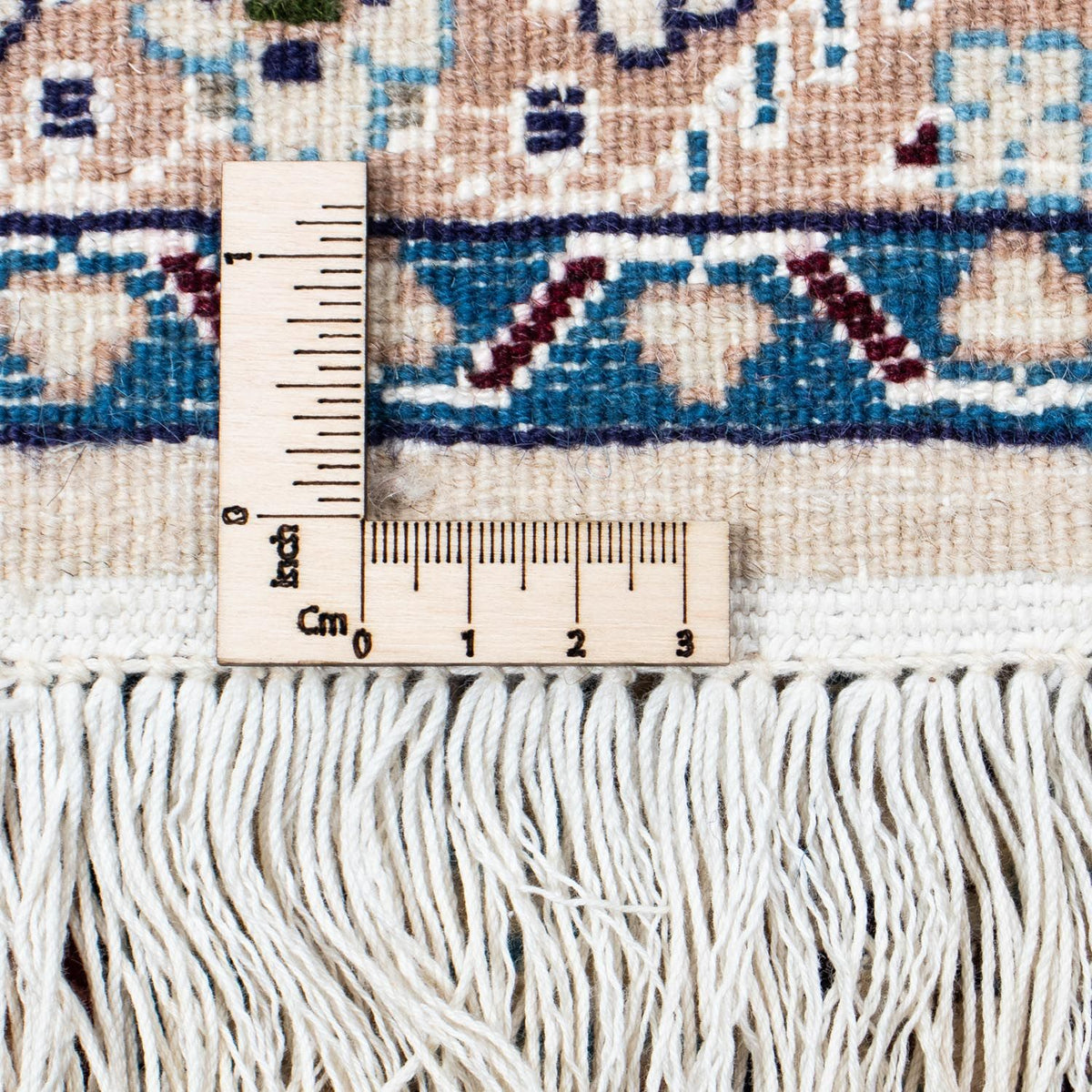 Dywan perski - Nain - Królewski - 306 x 202 cm - beżowy