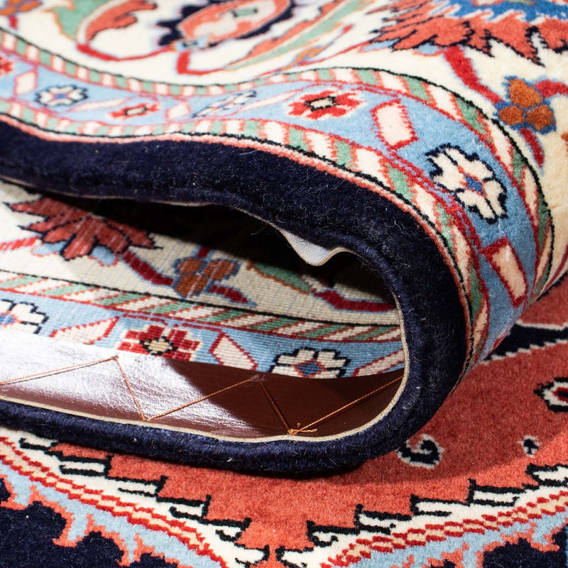 Dywan Gabbeh - Kashkuli perski - 249 x 174 cm - ciemnoniebieski