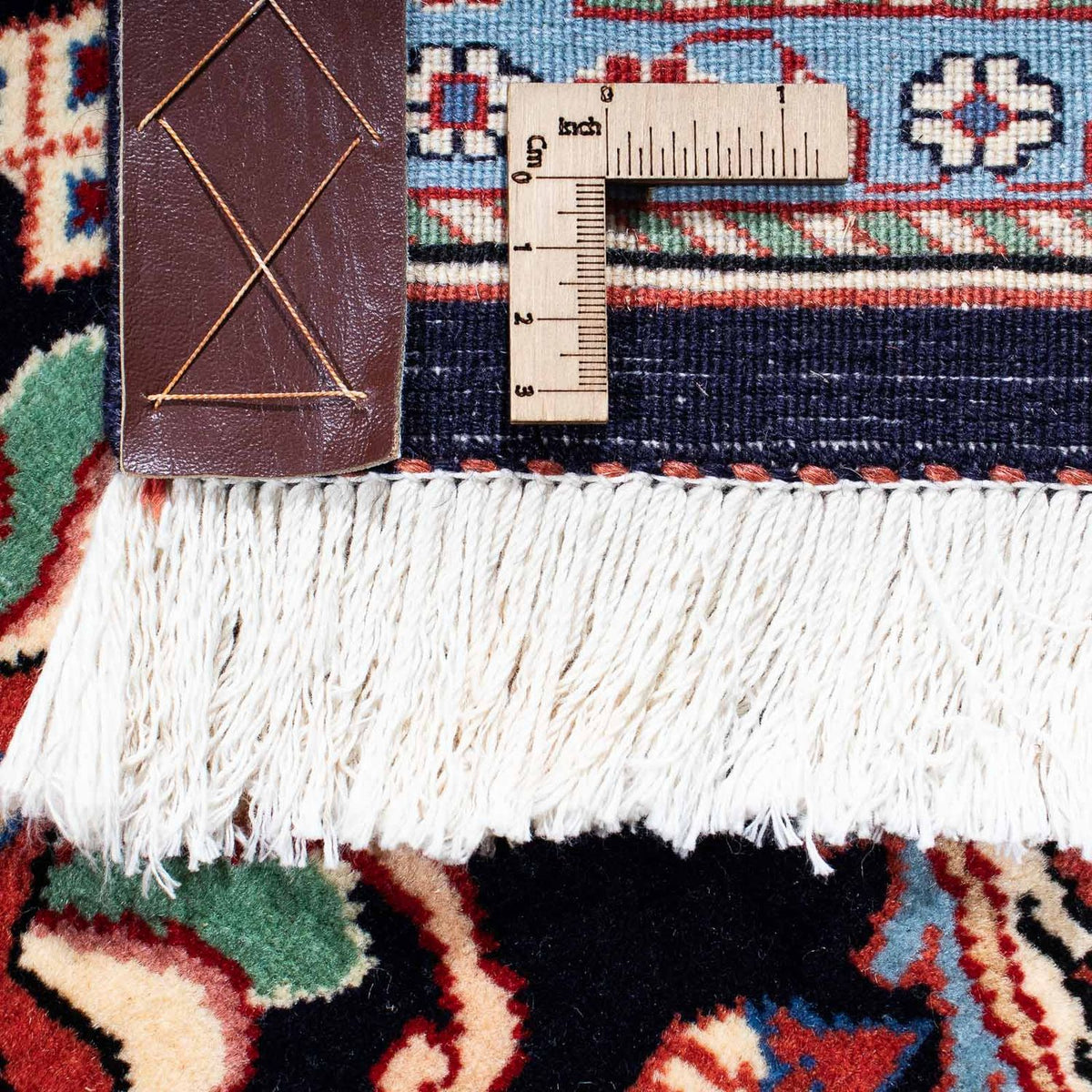 Dywan Gabbeh - Kashkuli perski - 249 x 174 cm - ciemnoniebieski