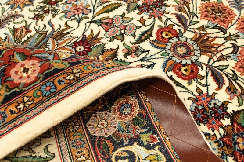 Dywan perski - Ghom - 145 x 102 cm - beżowy