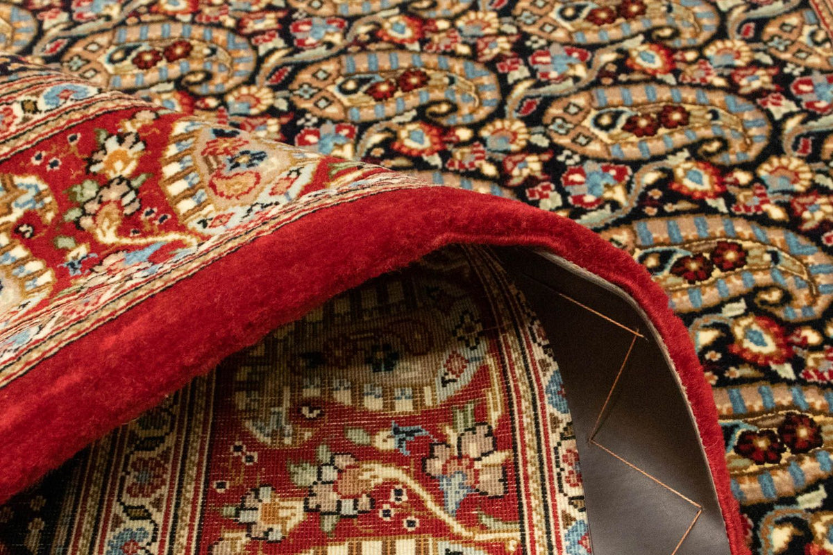 Dywan perski - Ghom - 156 x 106 cm - ciemnoniebieski