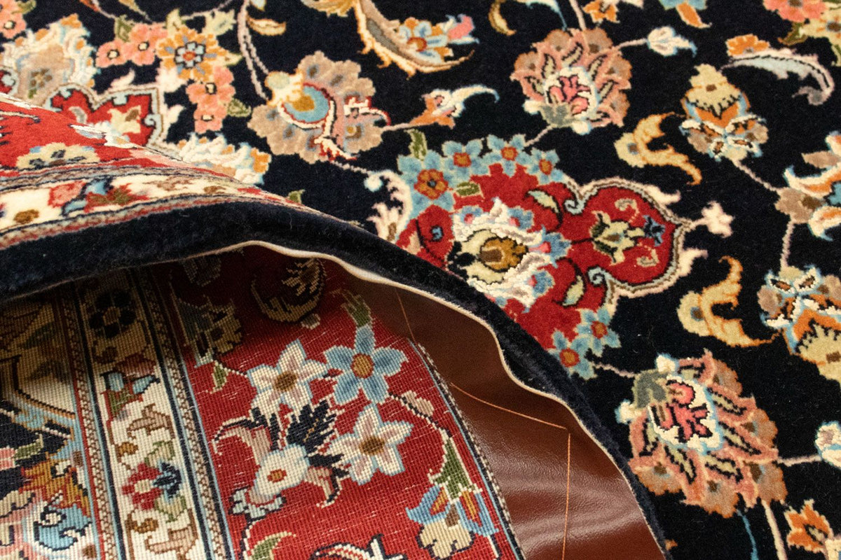 Dywan perski - Ghom - 147 x 101 cm - czarny