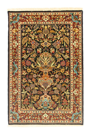 Dywan perski - Ghom - 153 x 102 cm - czarny