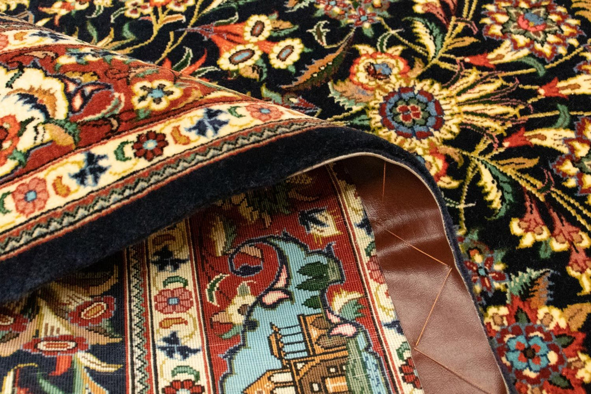 Dywan perski - Ghom - 153 x 102 cm - czarny