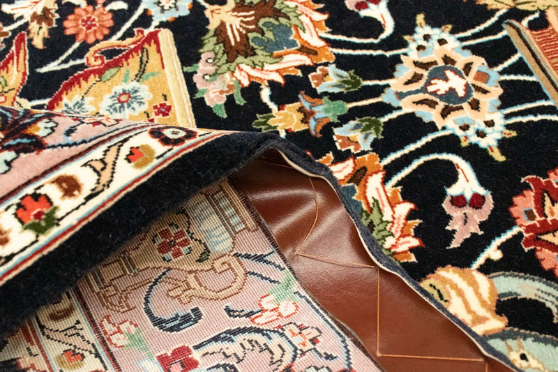 Dywan perski - Ghom - 157 x 102 cm - czarny