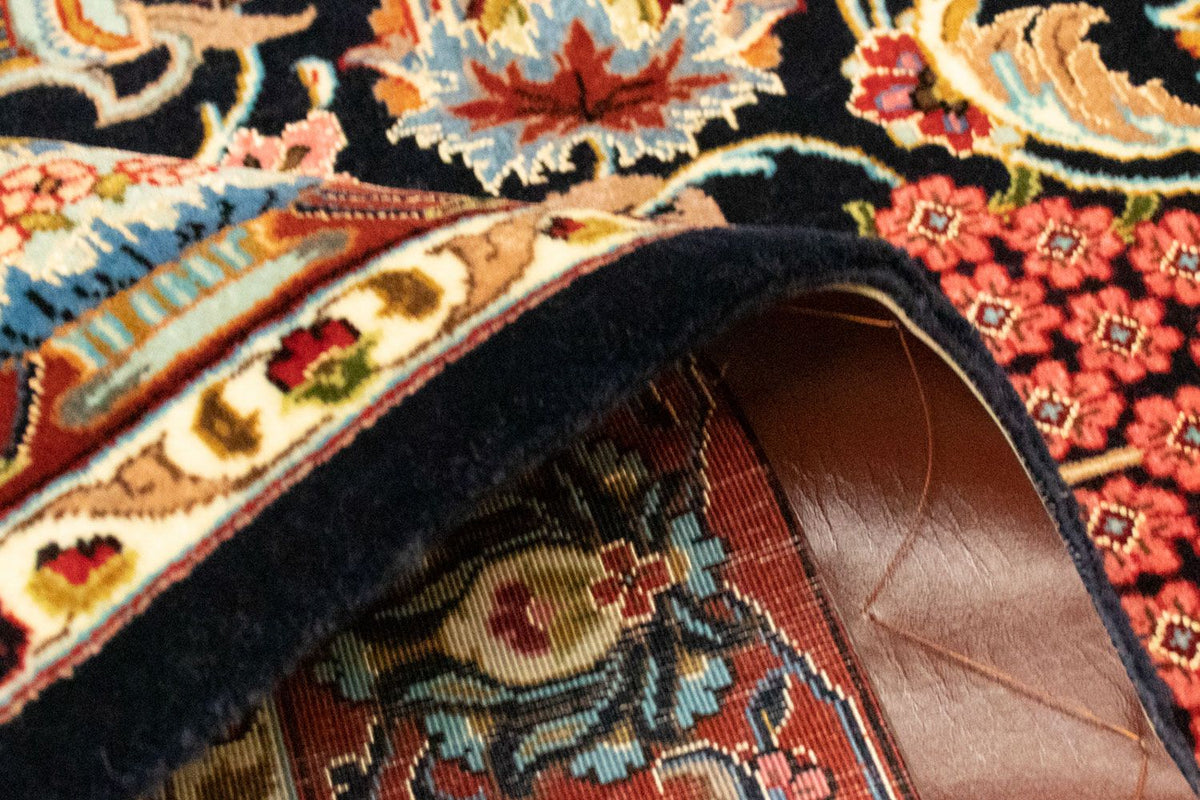 Dywan perski - Ghom - 155 x 105 cm - czarny