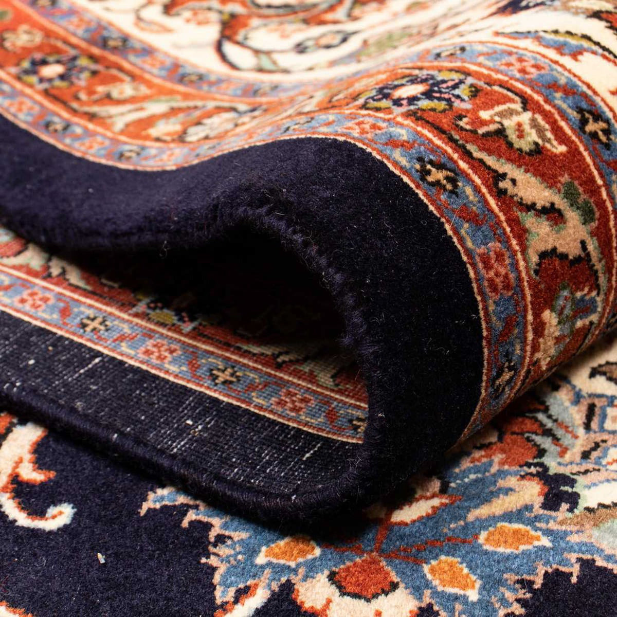 Dywan perski - Klasyczny - 342 x 249 cm - ciemnoniebieski