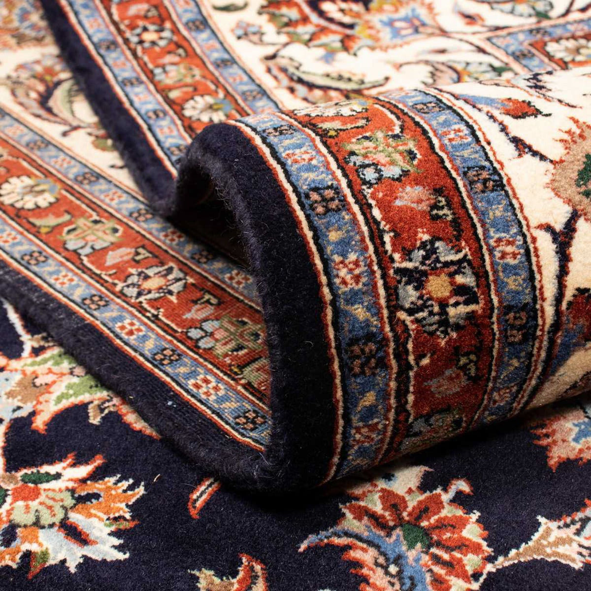 Dywan perski - Klasyczny - 355 x 240 cm - ciemnoniebieski