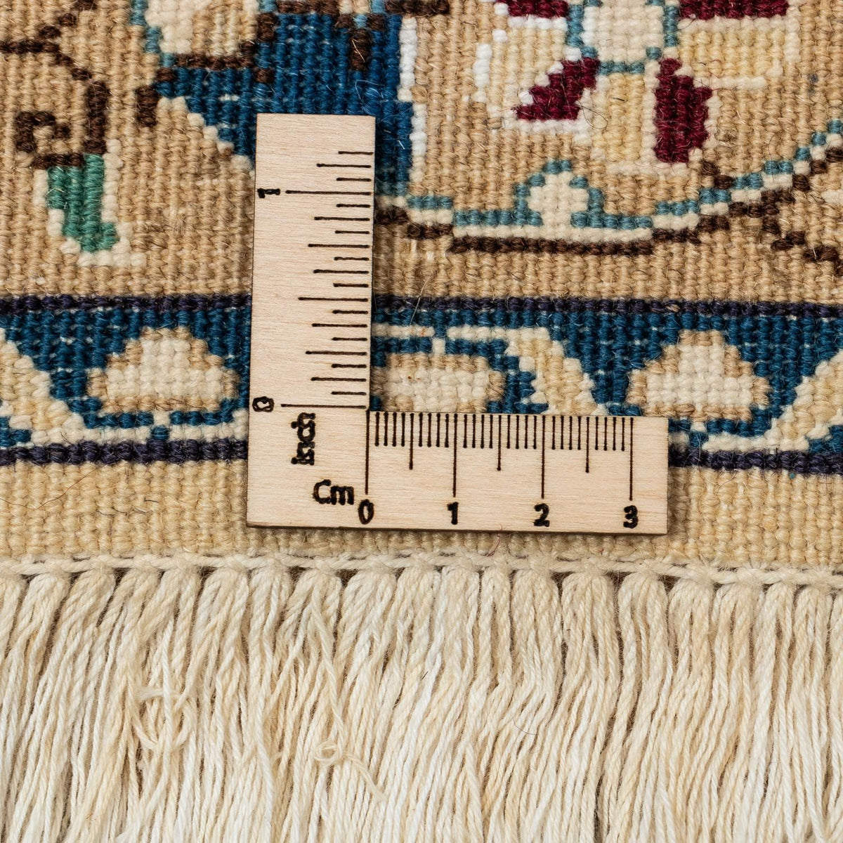 Dywan perski - Nain - 348 x 248 cm - beżowy