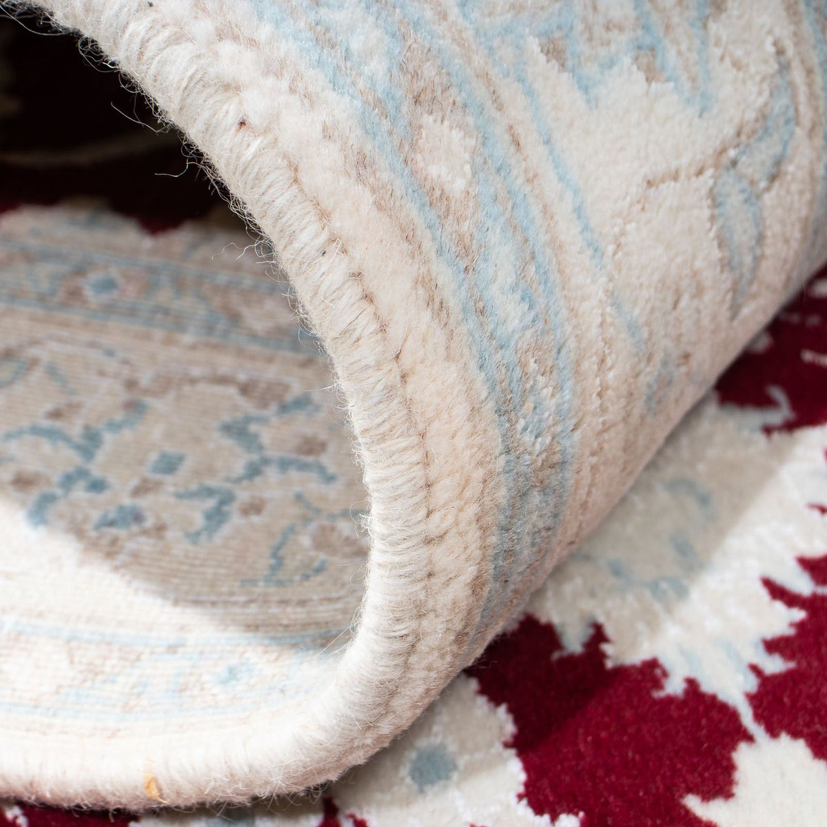 Dywan perski - Nain - Królewski - 190 x 124 cm - beżowy