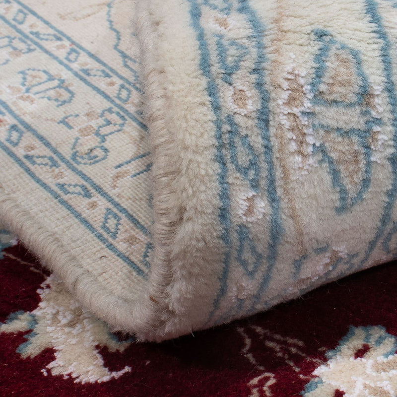 Dywan perski - Nain - 288 x 203 cm - ciemna czerwień