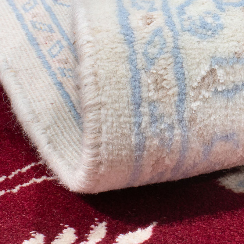 Dywan perski - Nain - 301 x 200 cm - ciemna czerwień