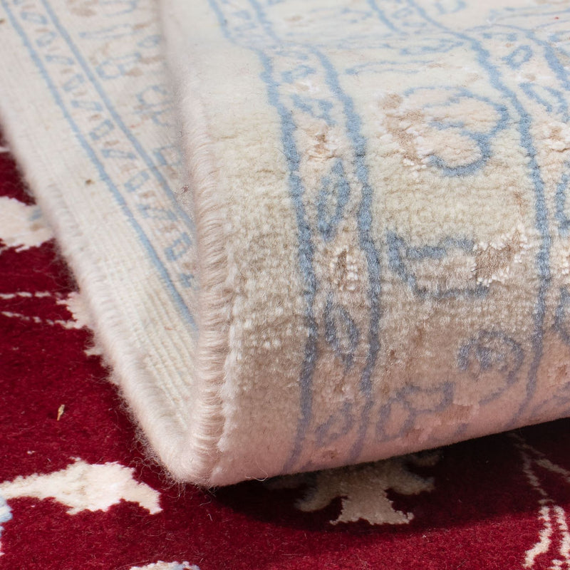 Dywan perski - Nain - 291 x 200 cm - ciemna czerwień