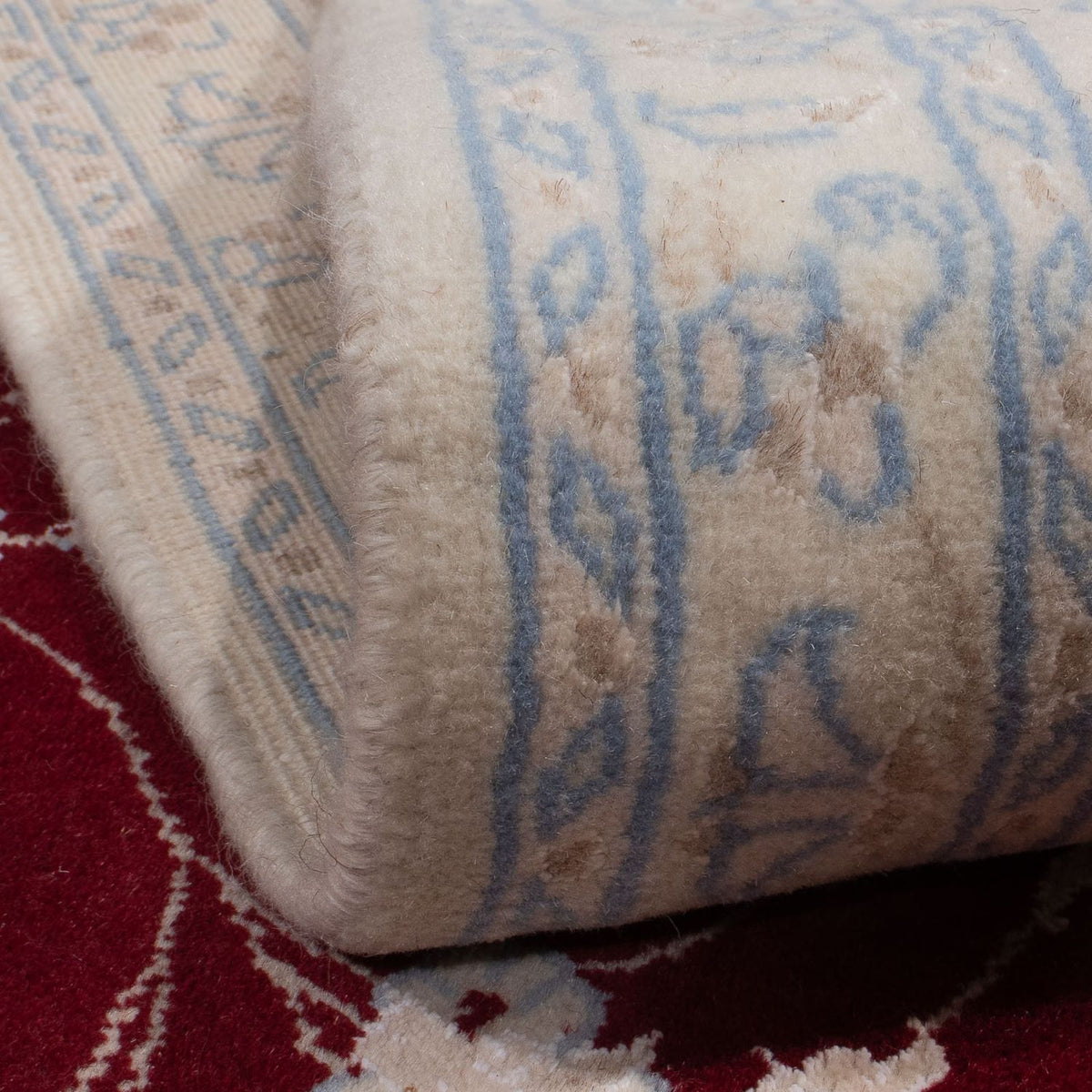 Dywan perski - Nain - 308 x 200 cm - ciemna czerwień