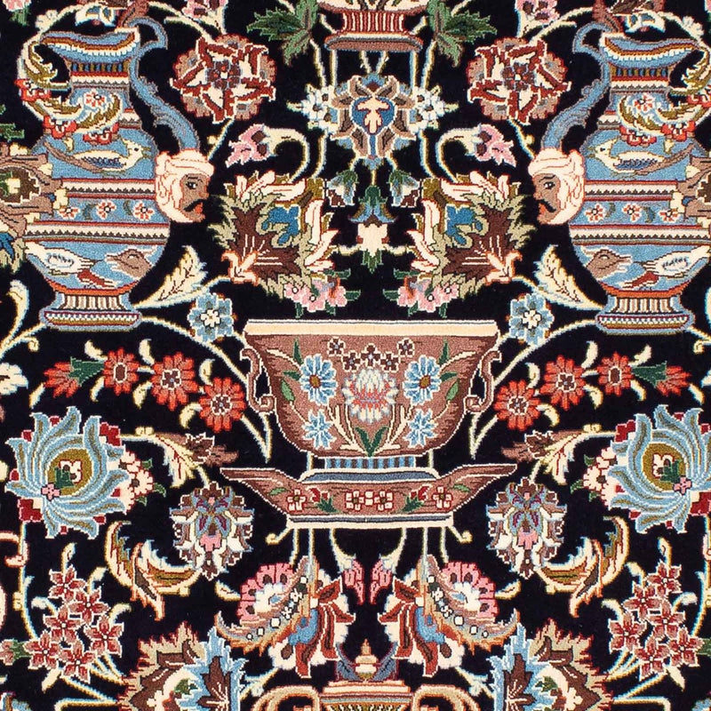 Dywan perski - Klasyczny - 228 x 142 cm - ciemnoniebieski