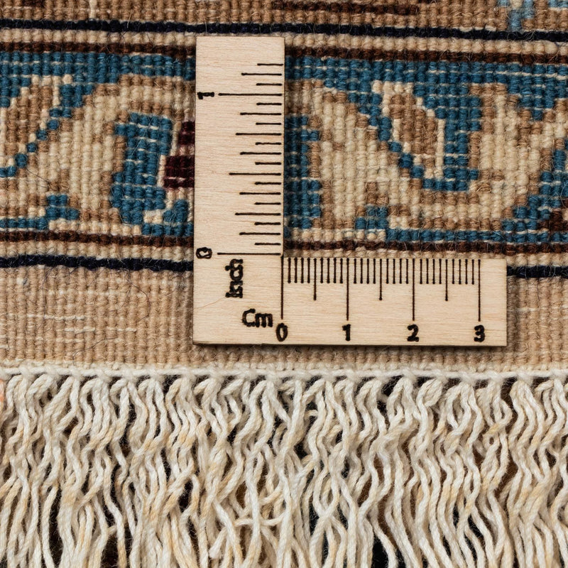 Dywan perski - Nain - Królewski - 373 x 246 cm - ciemny beż