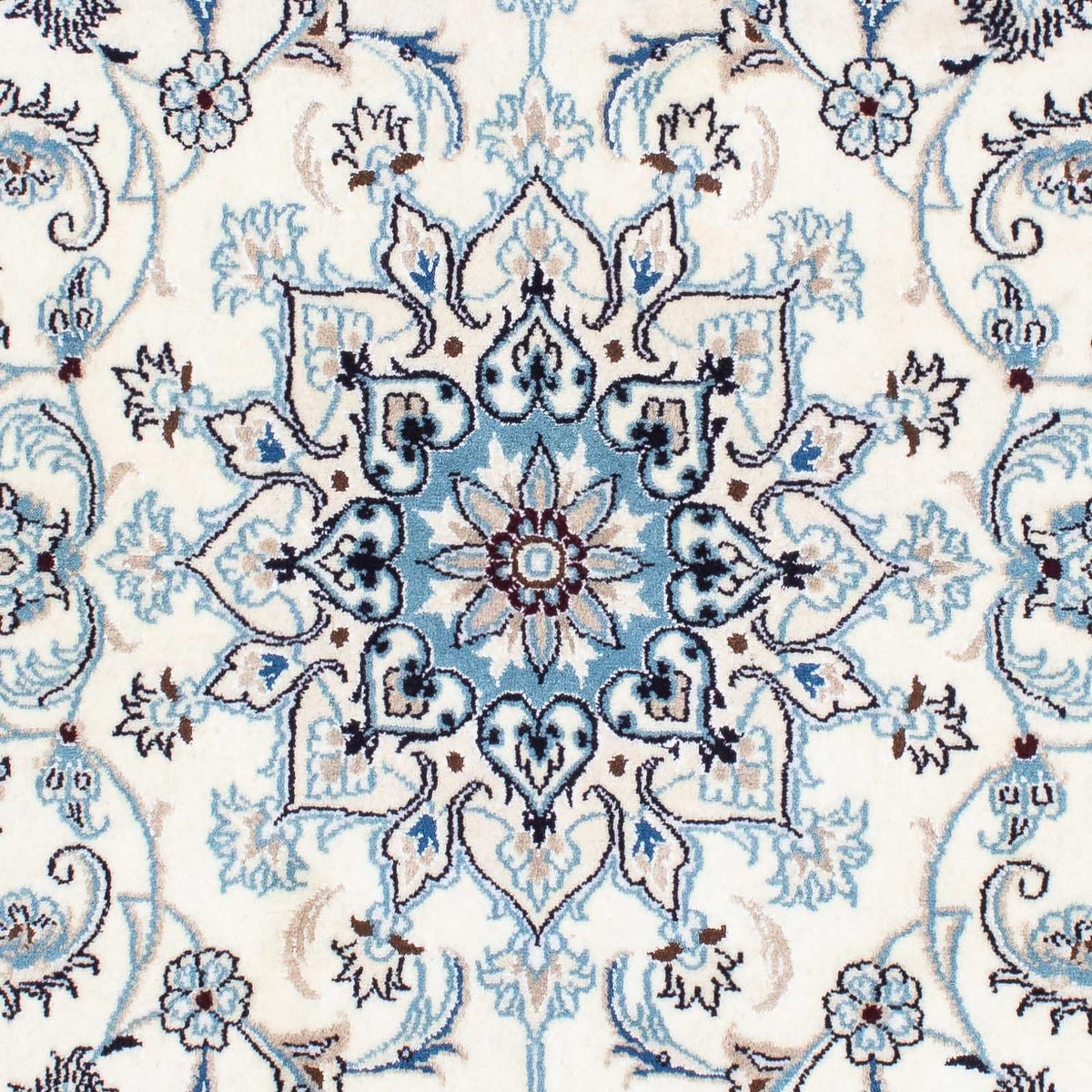 Dywan perski - Nain - 198 x 124 cm - beżowy