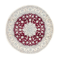 Dywan perski - Nain - Królewski - 250 x 250 cm - ciemna czerwień