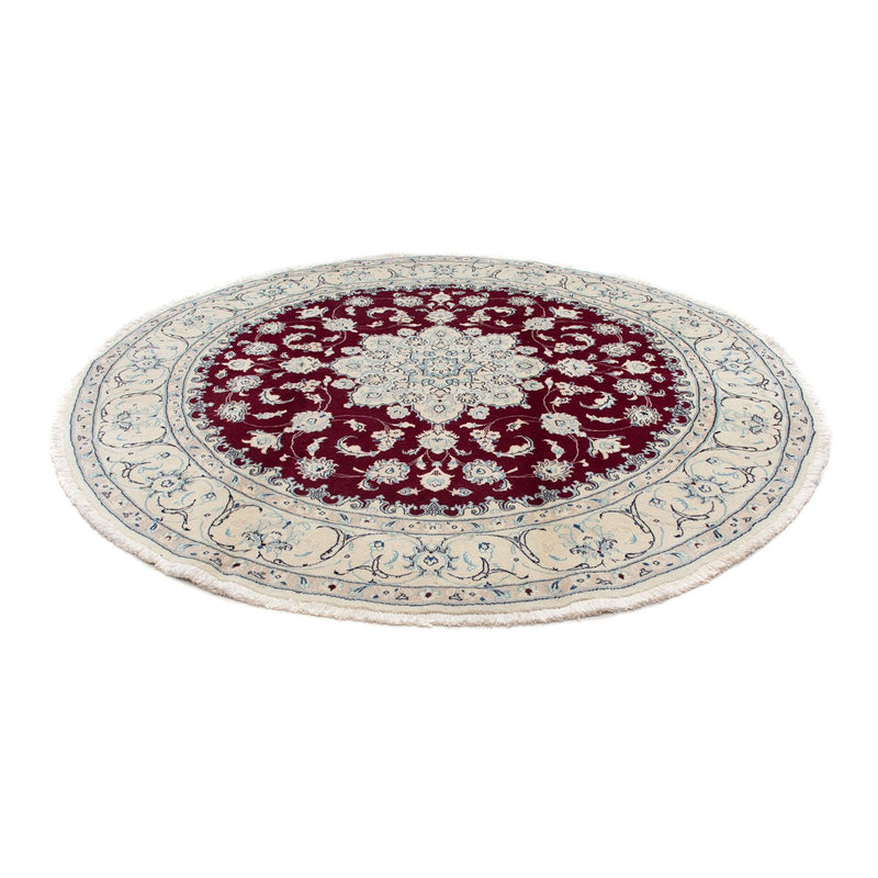 Dywan perski - Nain - Królewski - 250 x 250 cm - ciemna czerwień