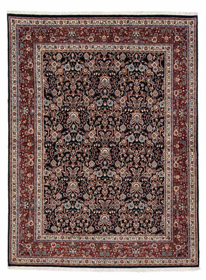 Dywan perski - Klasyczny - 235 x 178 cm - ciemnoniebieski