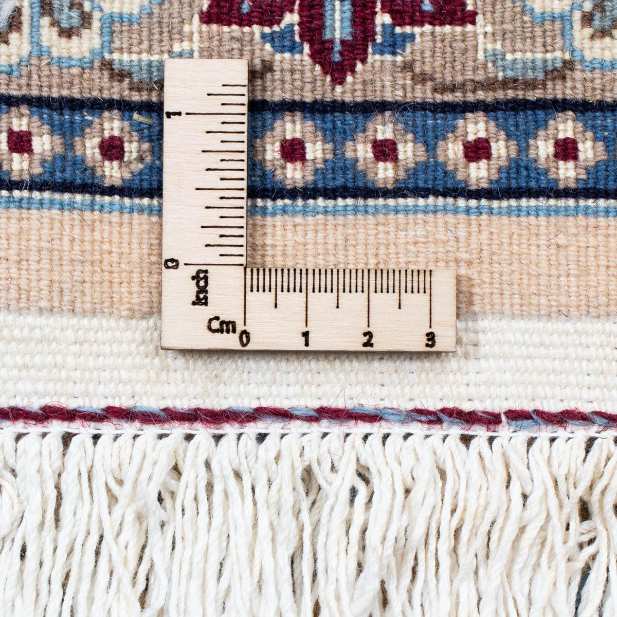 Dywan perski - Nain - Królewski - 303 x 202 cm - beżowy