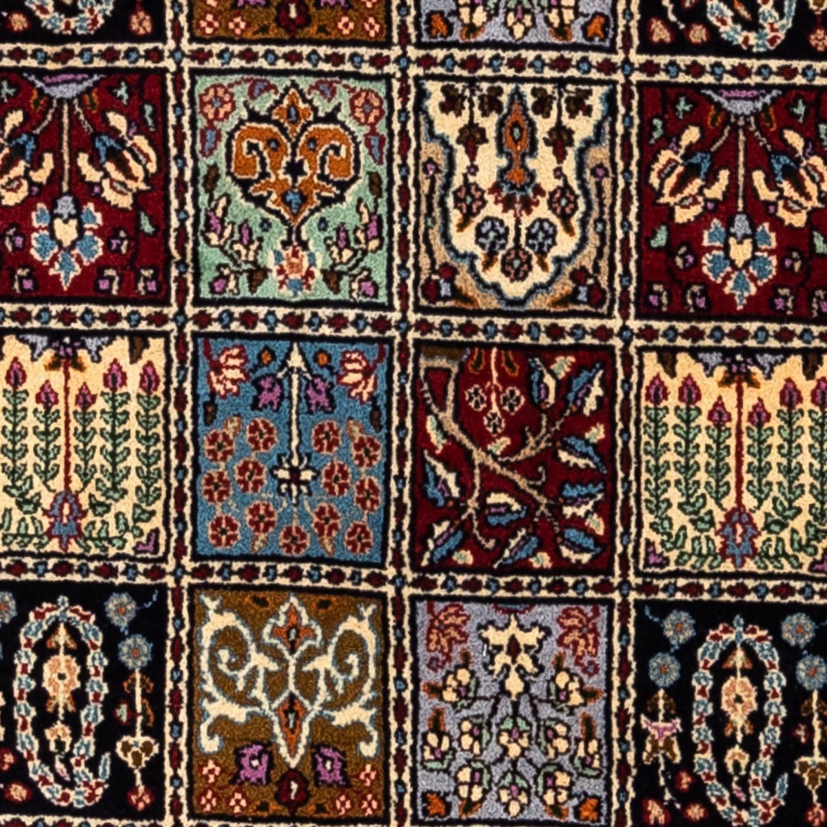 Dywan perski - Klasyczny - 240 x 148 cm - ciemna czerwień