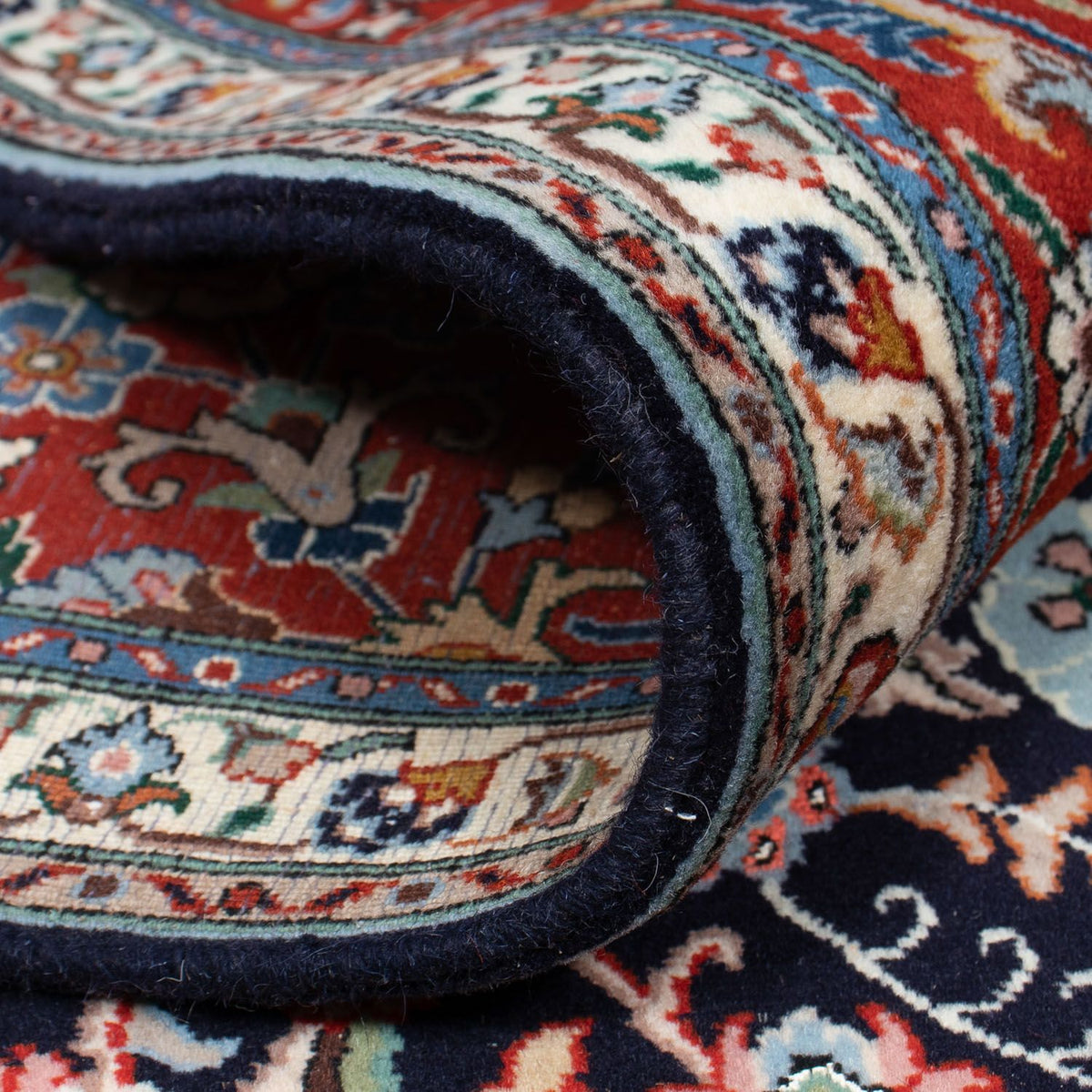 Dywan perski - Klasyczny - 300 x 192 cm - czarny