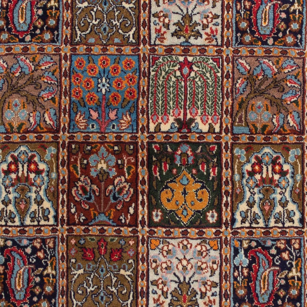 Dywan perski - Klasyczny - 144 x 101 cm - brązowy