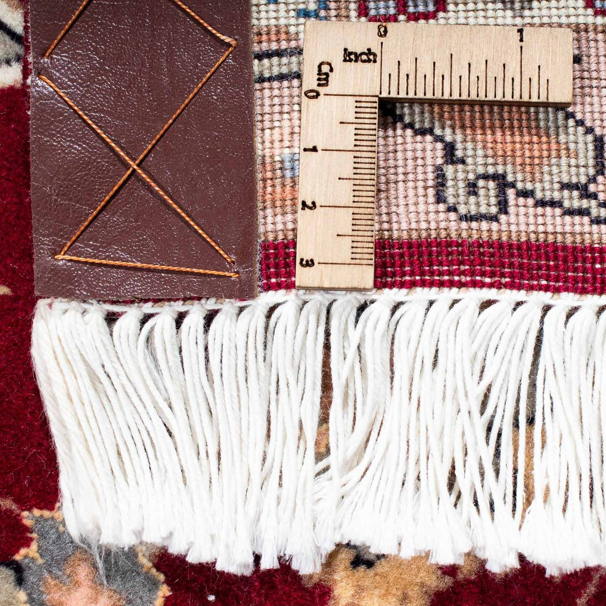 Dywan perski - Tabriz - Królewski - 240 x 172 cm - ciemna czerwień