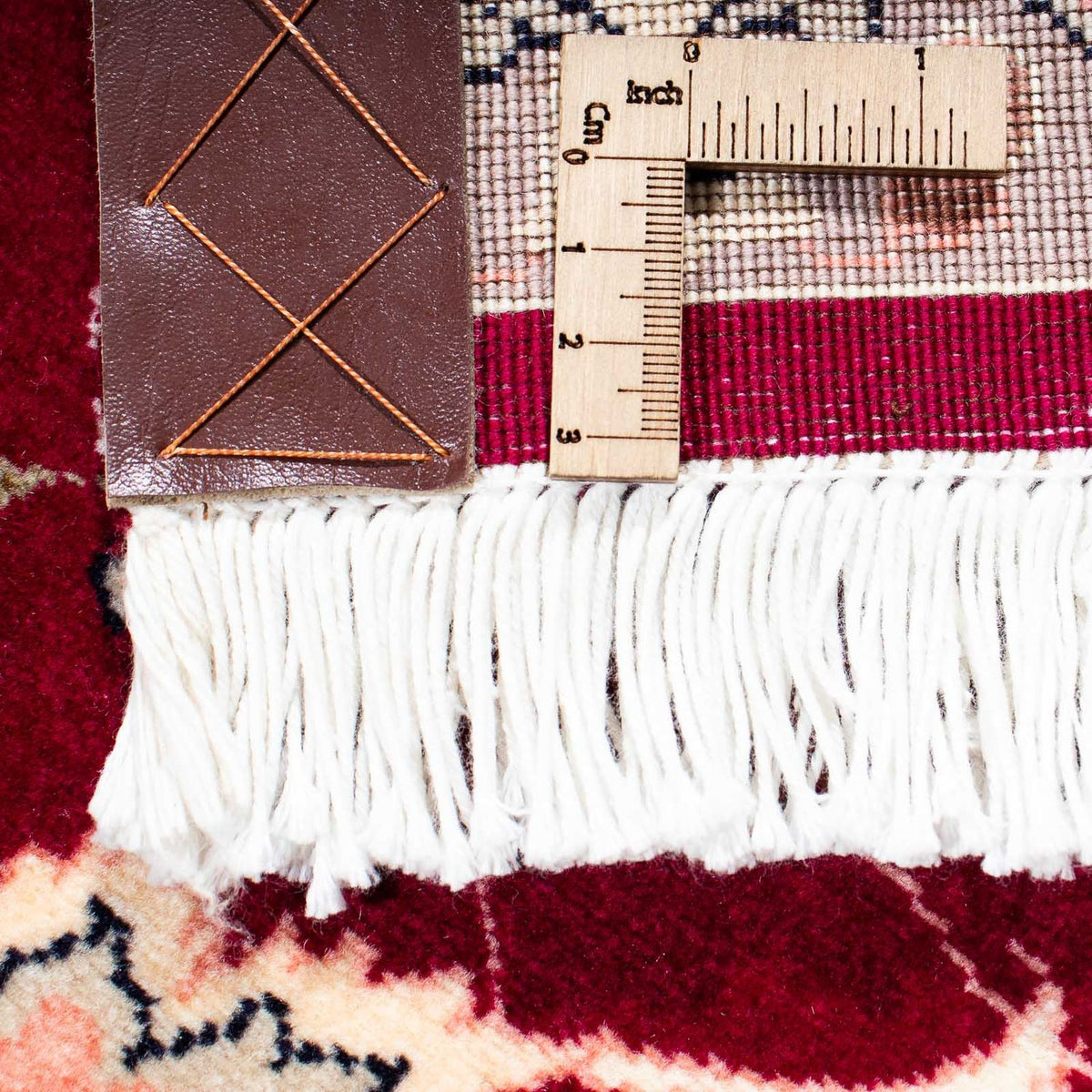 Dywan perski - Tabriz - Królewski - 236 x 178 cm - ciemna czerwień