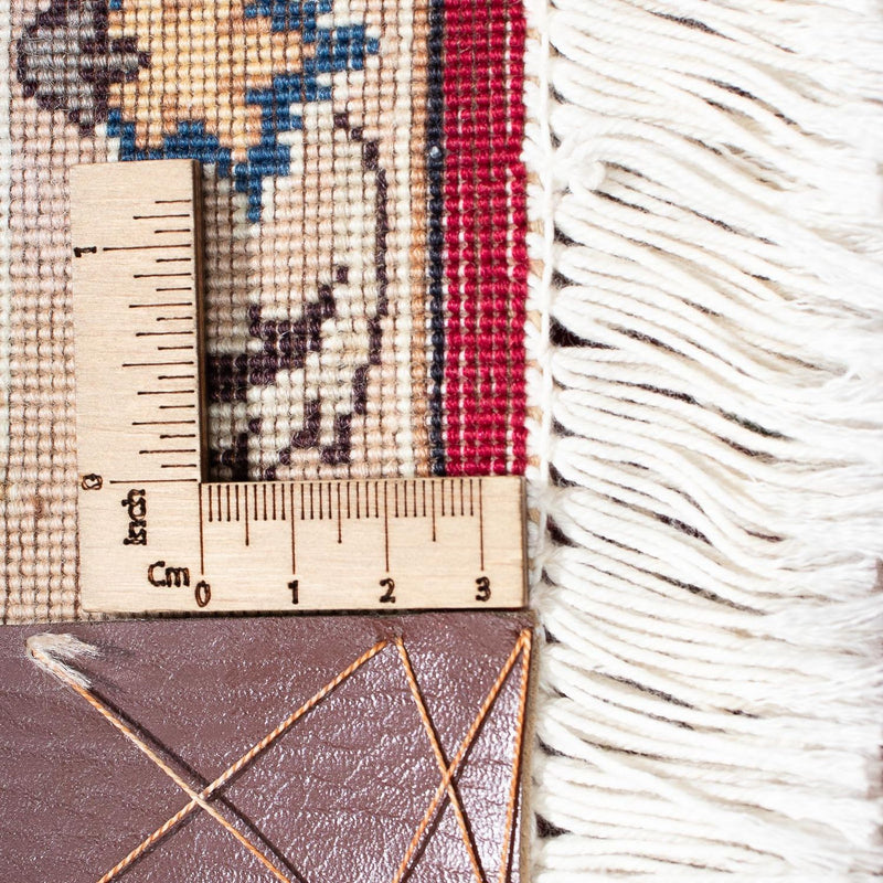 Dywan perski - Tabriz - Królewski - 303 x 202 cm - ciemna czerwień