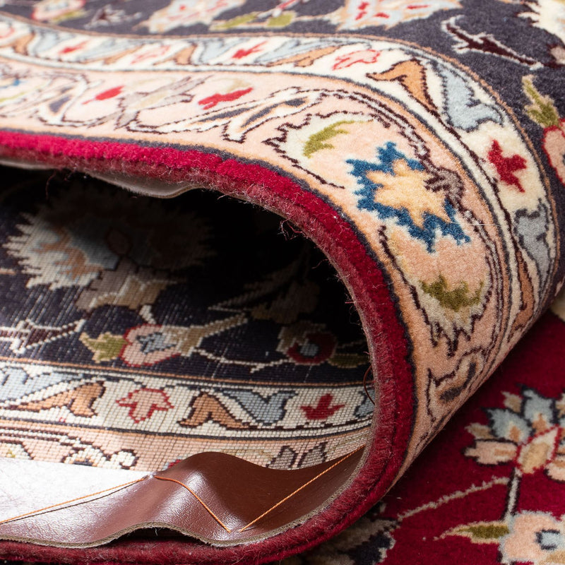 Dywan perski - Tabriz - Królewski - 305 x 204 cm - ciemna czerwień