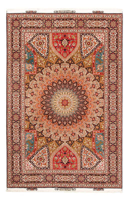 Dywan perski - Tabriz - Królewski - 307 x 204 cm - wielokolorowy