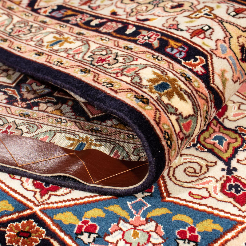 Dywan perski - Tabriz - Królewski - 258 x 205 cm - jasnobrązowy