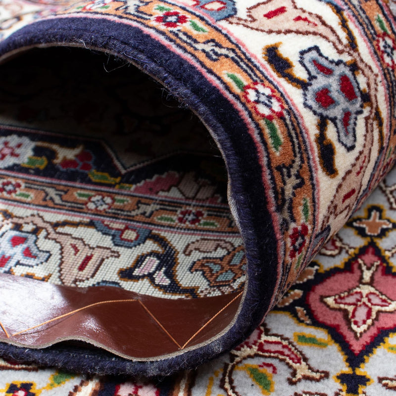 Dywan perski - Tabriz - Królewski - 302 x 254 cm - wielokolorowy