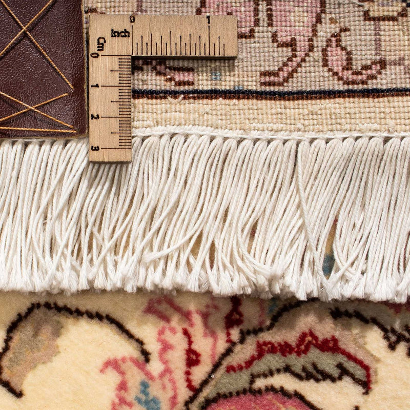 Dywan perski - Tabriz - Królewski - 303 x 206 cm - beżowy