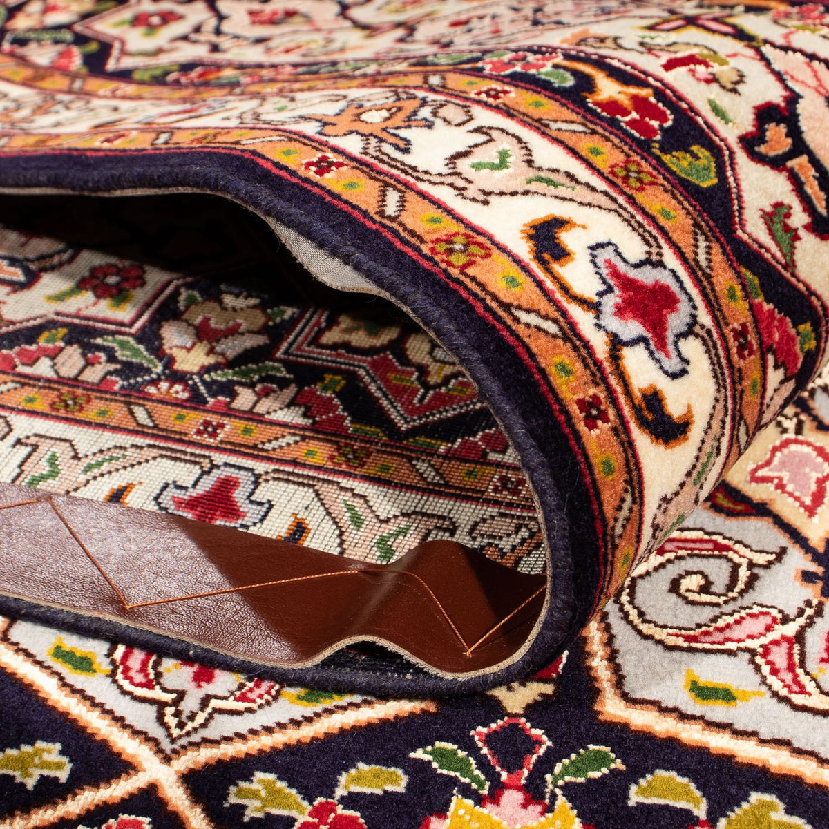 Dywan perski - Tabriz - Królewski - 257 x 201 cm - wielokolorowy