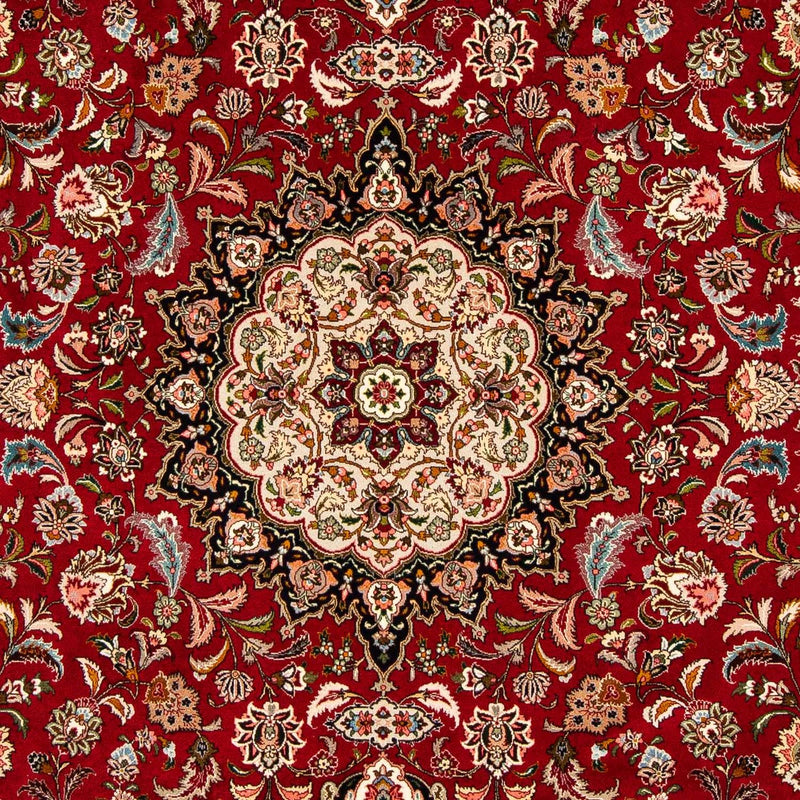 Dywan perski - Tabriz - Królewski - 316 x 206 cm - ciemna czerwień