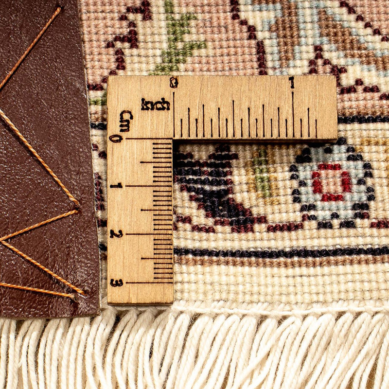 Dywan perski - Tabriz - Królewski - 355 x 253 cm - beżowy