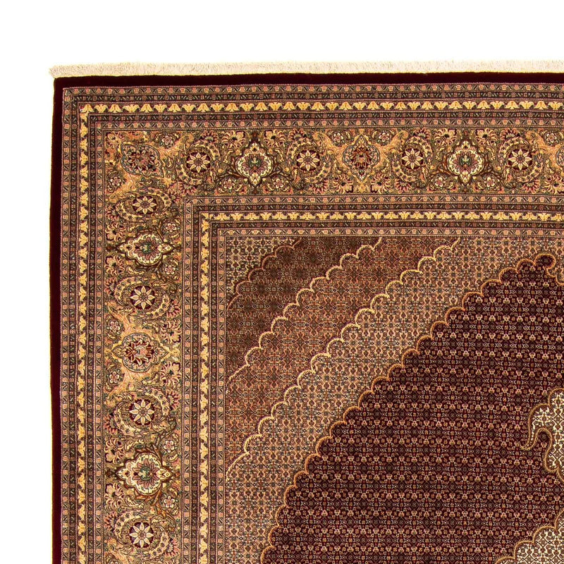 Dywan perski - Tabriz - 403 x 300 cm - ciemna czerwień