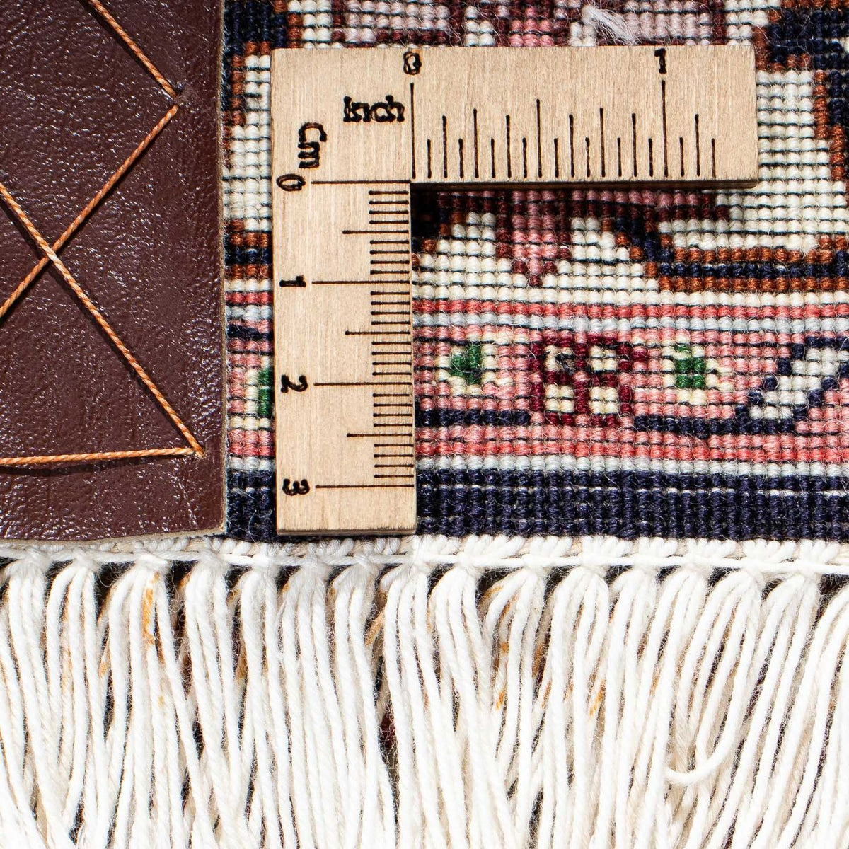 Dywan perski - Tabriz - Królewski - 190 x 156 cm - jasnobrązowy