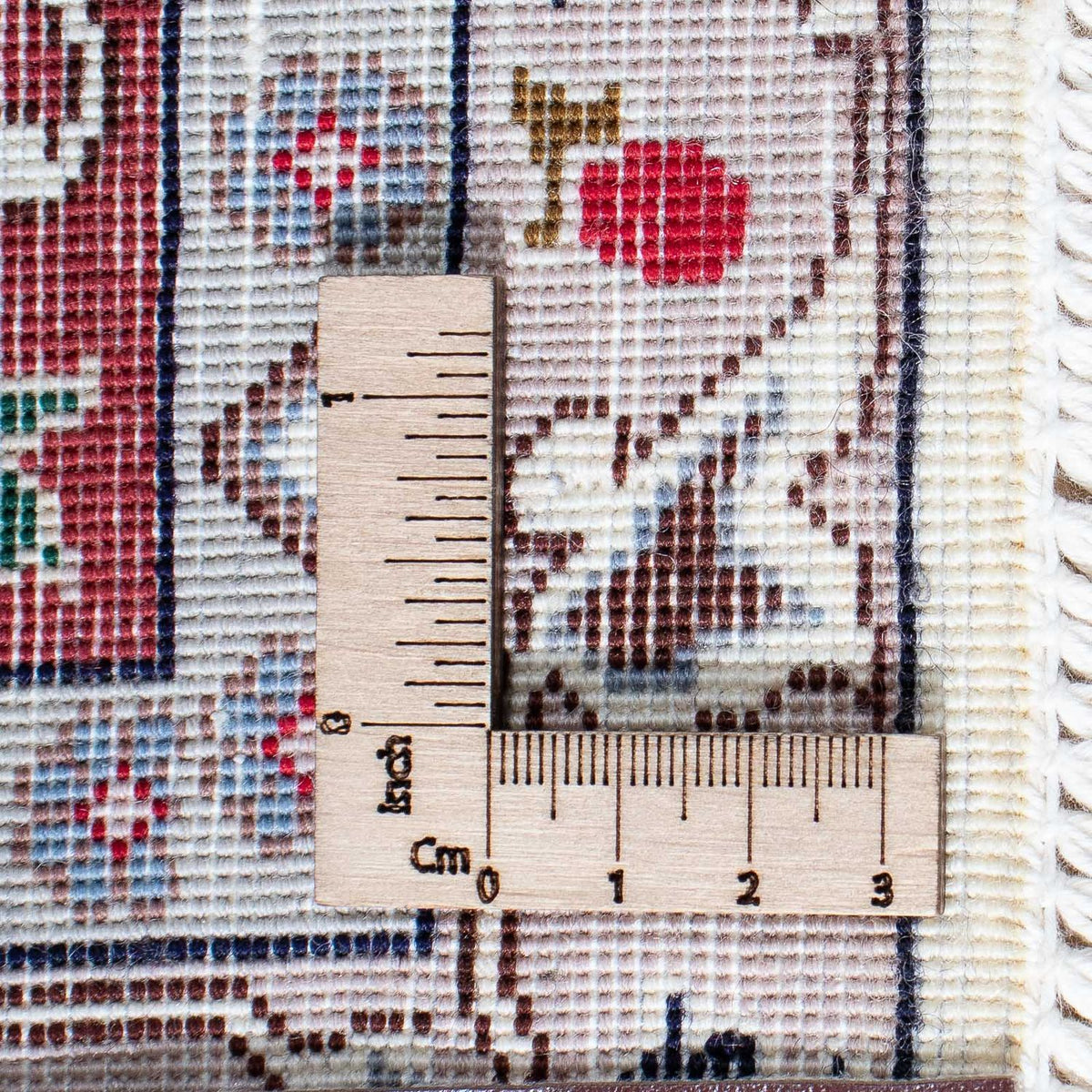 Dywan perski - Tabriz - Królewski - 201 x 152 cm - beżowy