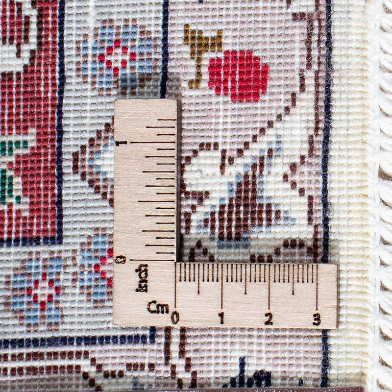 Dywan perski - Tabriz - Królewski - 201 x 152 cm - beżowy