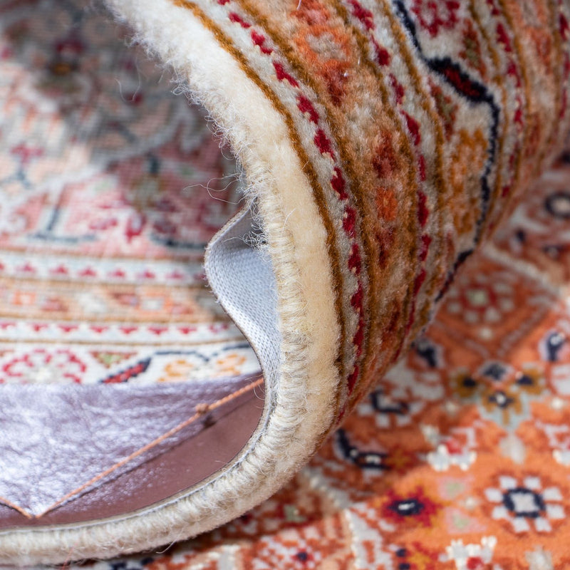 Dywan perski - Tabriz - 202 x 150 cm - jasna czerwień